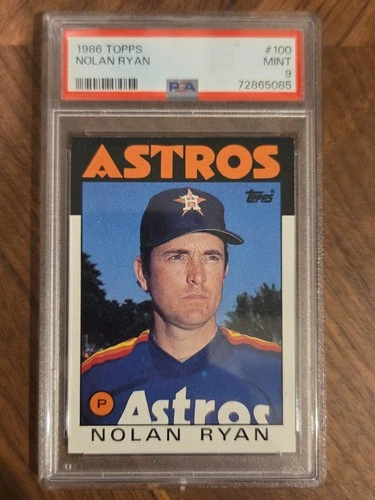 1986 Topps Nolan Ryan #100 PSA 9 MINT