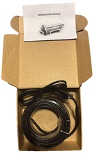 50FT Roof Snow De-Icing Heat Cable, 120V  8 Watt Self-Regulating Heating Cable