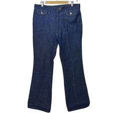 Deadstock 1970 Wrangler Jeans Mens 38x32 Flare Leg Bell Bottoms Made In USA