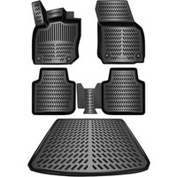 Elmasline 3D Gummimatten & Kofferraumwanne SET FüR VW Tayron Ab 2025 | 5-Sitzer