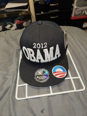 Obama 2012 Snapback Hat Cap Black White President Election Campaign 44 Barack