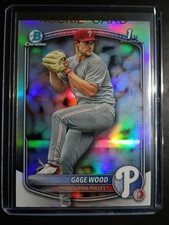 2025 Bowman Draft Chrome - Gage Wood #BDC-4 Refractor (RC)