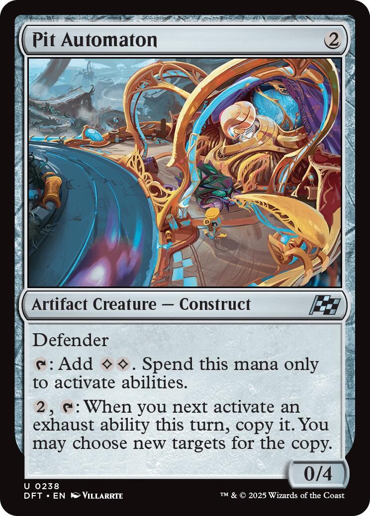 Pit Automaton Aetherdrift 238