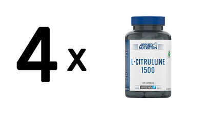 4 x Applied Nutrition L-Citrulline, 1500mg - 120 caps (145,73 EUR/kg)