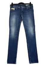 Diesel Grupee Jeans Super Slim Skinny Low Waist Damen W31 L34 Blau Hose Stretch