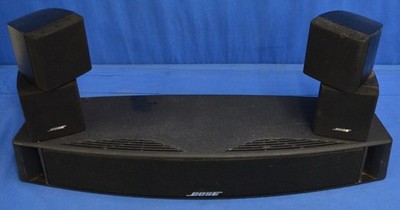 BOSE VCS-10 Center Channel Speaker Black WITH 2 WALL MOUNT BOSE