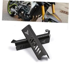 Motorcycle Radiator Grille Guard Protector Side Cover Radiator Cooling Black