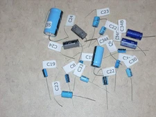 WURLITZER SOLID STATE AMP ELECTROLYTIC KIT FOR AMP MODEL 549