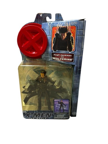 Figura de acción Wolverine de la película Marvel X Men 2000 Toybiz Hugh Jackman