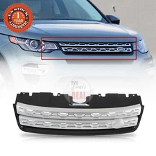 Front Bumper Hood Grille Mesh Grill For 2015-2019 Land Rover Discovery Sport