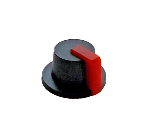 YAMAHA Knob for 10M 10MII 20M Models of Guitar Effect Pedals, BLACK & RED, Japan