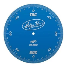 Motion Pro Degree Wheel - Blue 08-0092