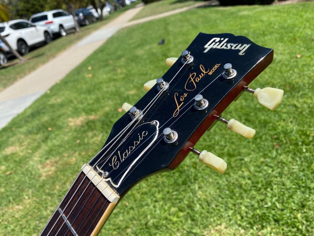 1992 Gibson Les Paul Classic Plus Fuchsia Purple 1960 1992 Gibson Les Paul Classic Plus Fuchsia Purple 1960