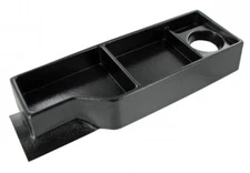 BLACK PLASTIC CENTER CONSOLE VOLKSWAGEN T1 BUG & SUPER BEETLE 1964-1979