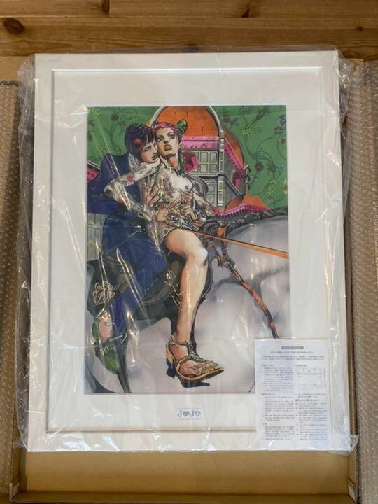 ジョジョ　高級複製原画　Gucci Gucci Duplicate Original Picture Jojo Exhibition Jolyne Bucciarati