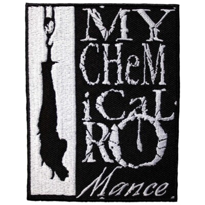 MY CHEMICAL ROMANCE - SEW ON / IRON PATCH - MCR LOGO black parade