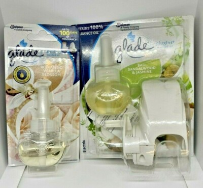 1 x Glade Elektrische Maschine & 2 x 20ml Duftöl Nachfüller Lufterfrischer