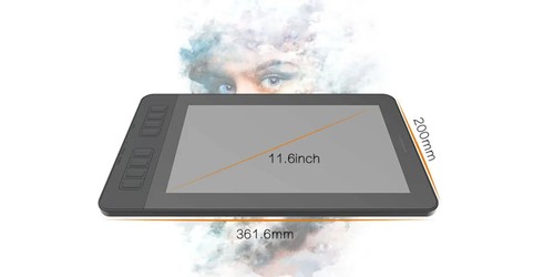 Graphics Drawing Display Digital Tablet Monitor With8192 Levels Battery-Free Pen - 第 11/19 張圖片