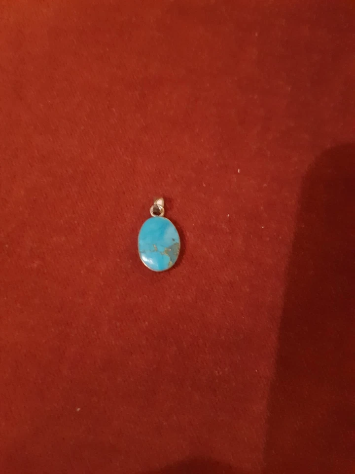 Türkis-Anhänger  Sterling-Silber 925/000 - Bild 2 von 4