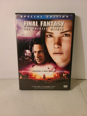 Final Fantasy the Spirits within Special Edition Dvd