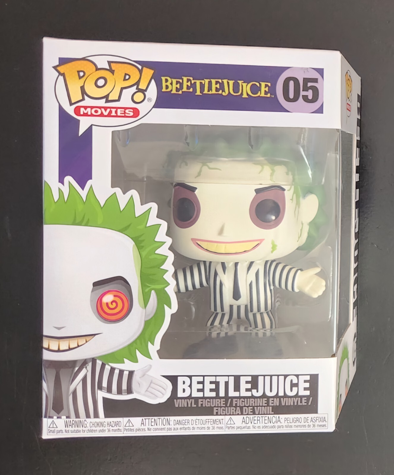 Funko Pop! Movies Vinyl: Beetlejuice - Beetlejuice #5 Toy Figure Brand New Nib