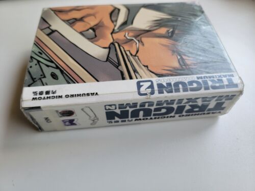 Trigun Maximum Omnibus Manga Vol. 2 Yasuhiro Nightow Paperback Book ex library - Picture 2 of 10