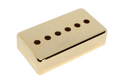 Center Hole P90 Humbucker Pickup Cover - 50mm - Gold