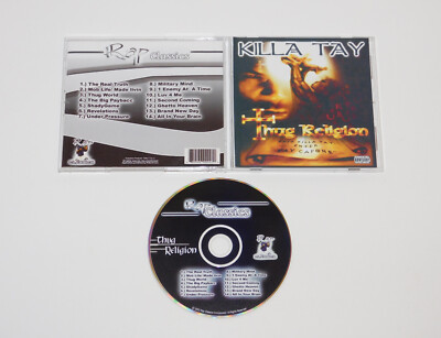 Killa Tay - Thug Religion CD (2003) Rap Classics Luni Coleone K9 Teleone AK Rare
