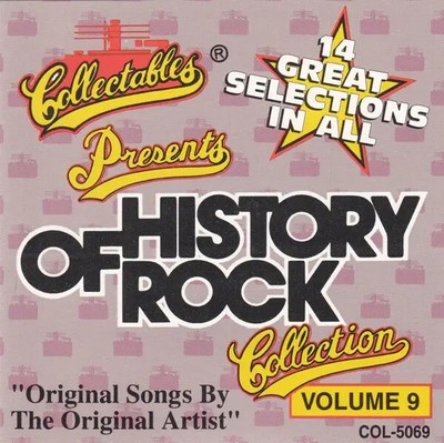 LP The Newbeats, Jackie Ross, The Dells, ... History Of Rock Collection Vol.9