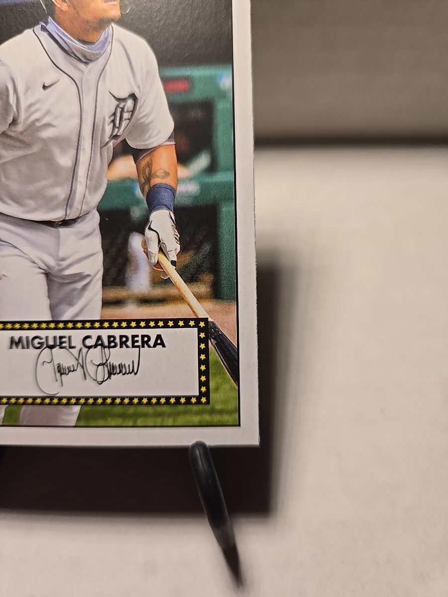 2021 Topps '52 Redux T52-2 Miguel Cabrera Detroit Tigers 010525 | eBay