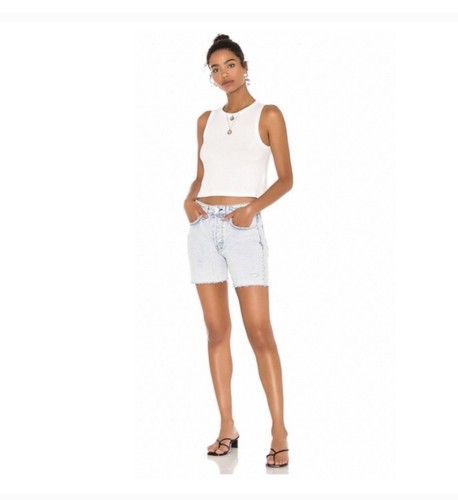 Rag & Bone Knit Ribbed Crop in White. NWT. Size XS. Retail- $115 - Picture 3 of 8