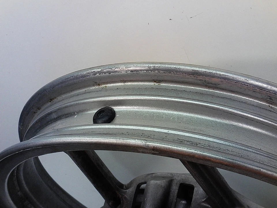 2007 KAWASAKI EX 250 FRONT WHEEL FRONT RIM STOCK OEM 250 NINJA - Image 4 of 4