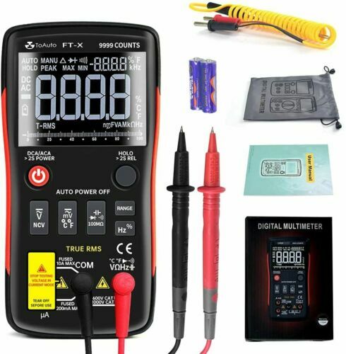 NOKLEAD Digitales Hygrometer - Präzises Raumklima-Messgerät Mit Nachtlicht