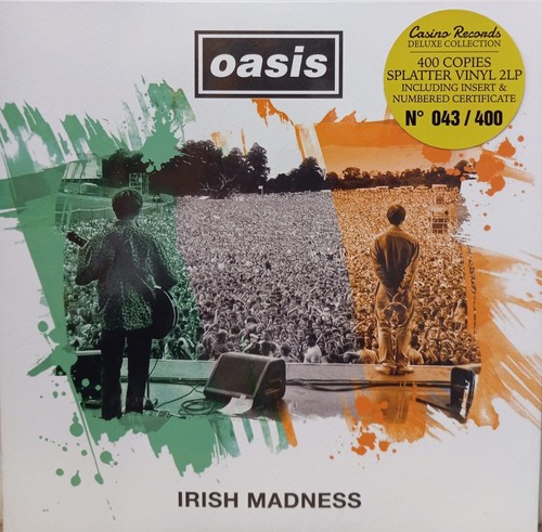 OASIS - IRISH MADNESS – 2LP SPLATTER VINYL