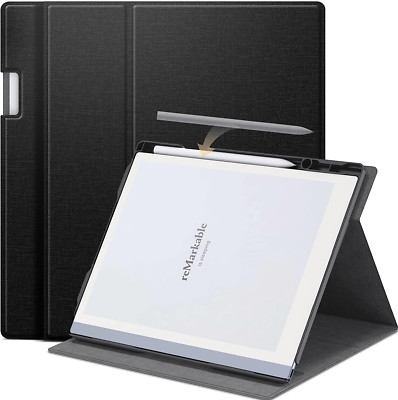 ENET-CASE Case for Remarkable 2 Paper Tablet- Multi-Viewing Adjustable Folding B