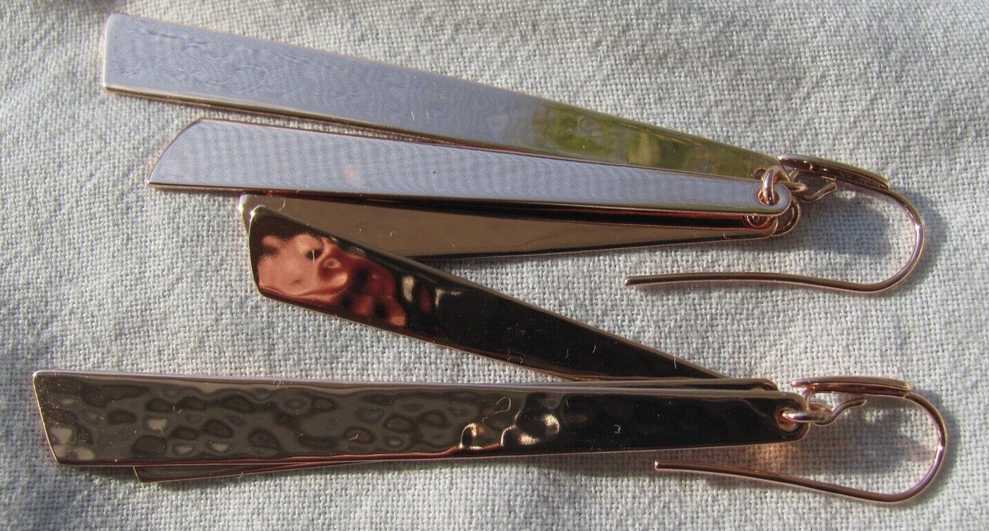 ALM Bronze Linear Chandelier Multi Dangle Hook 3+… - image 7