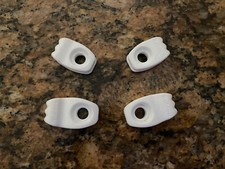 Riddell SPEED FLEX Football Helmet Facemask Hardware White Plastic Clips