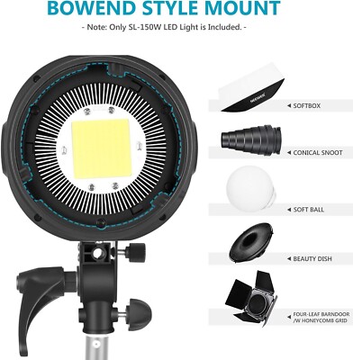 Neewer 150W LED Video Light White 5600K Version Continuous