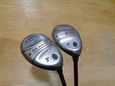 Callaway Big Bertha Heavenwood 23° 4 Hybrid Firm Graphite Shaft Golf Pride Grip Callaway Big Bertha Heavenwood 23° 4 Hybrid Firm Graphite Shaft Golf Pride Grip