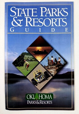 2000s Oklahoma State Parks Resorts Guide Vintage Travel Booklet OK Lodging