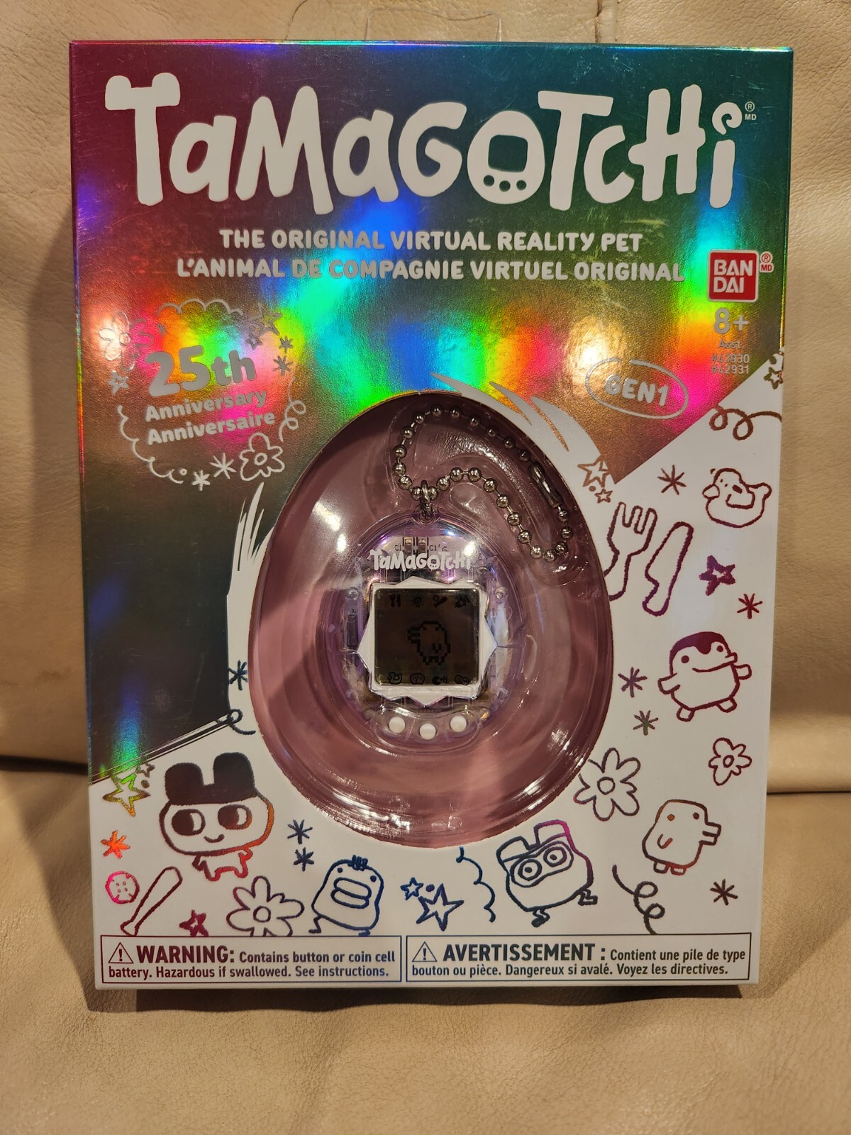 Tamagotchi Original Gen 1 P1 25th Anniversary Transparent Gradient US tamagotchi-original-gen-1-p1-25th-anniversary-transparent-gradient-us