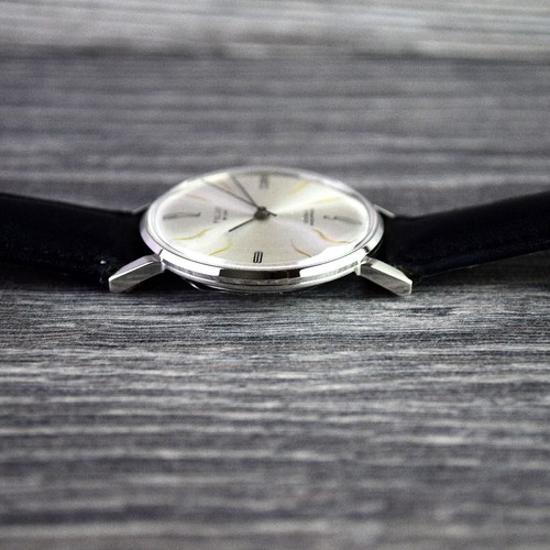Reloj de pulsera vintage para hombre NOS Poljot De LUXE ultra delgado reloj soviético 23 joyas - Imagen 7 de 12