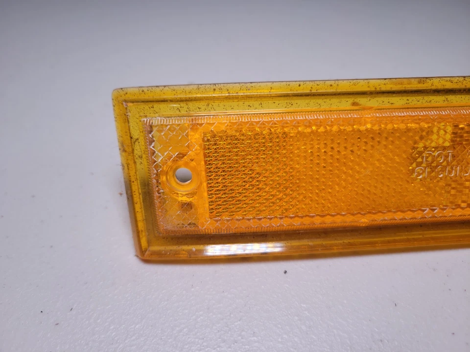 81-91 Chevrolet GMC carrocería cuadrada guardabarros luz señal de giro lente carcasa marcador estacionamiento Foto 2 de 4