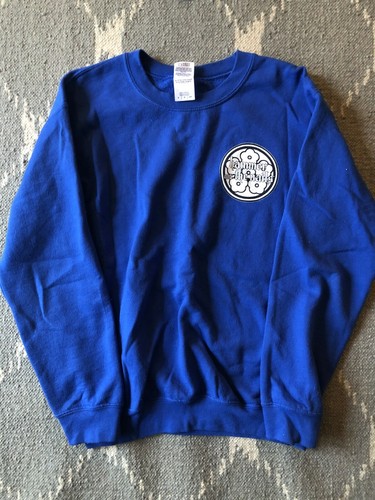 Hammer And The Nails Crewneck Sweatshirt Small Templars Rixe Battle Ruins Oi! - Picture 1 of 2