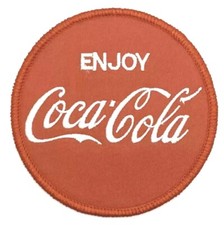 Coca-Cola Patch Retro Vintage Style Sew Iron On Cap Hat Jacket Soda Pop Coke