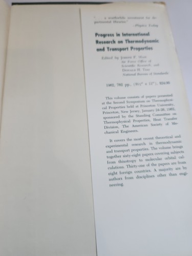 Engineering Physics Real Gases Academic Press 1963 Series Of Monographs Vintage - Imagen 12 de 13