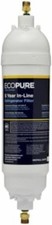Ecopure 5 Year In Line Refrigerator Water Filter Compatible Most Brands 2