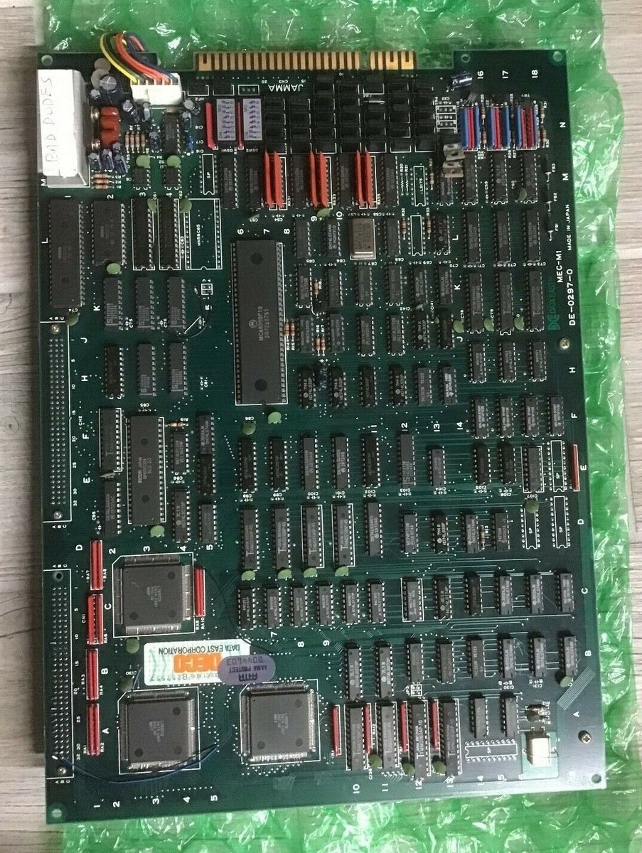 Carte PCB JAMMA D'arcade HACHA MECHA – NMK / BOOTLEG / WORKING – Idéale Pour Borne D'arcade Ou Projet De Restauration