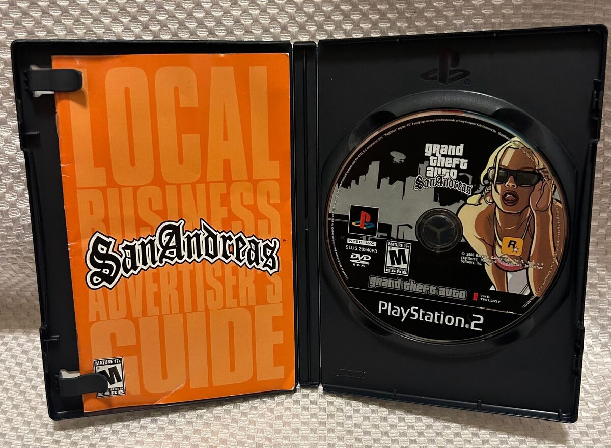 Jogo Grand Theft Auto San Andreas PS3 original black label em Promoção na  Americanas