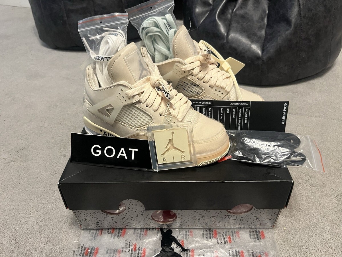 Nike Off white Jordan 4s UK